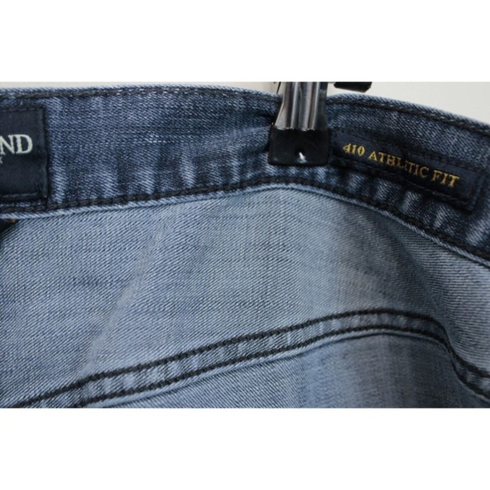 Lucky Brand 410 Athletic Fit Jeans Men 40 / 32 Straight Leg Blue Denim Pants - Picture 11 of 13